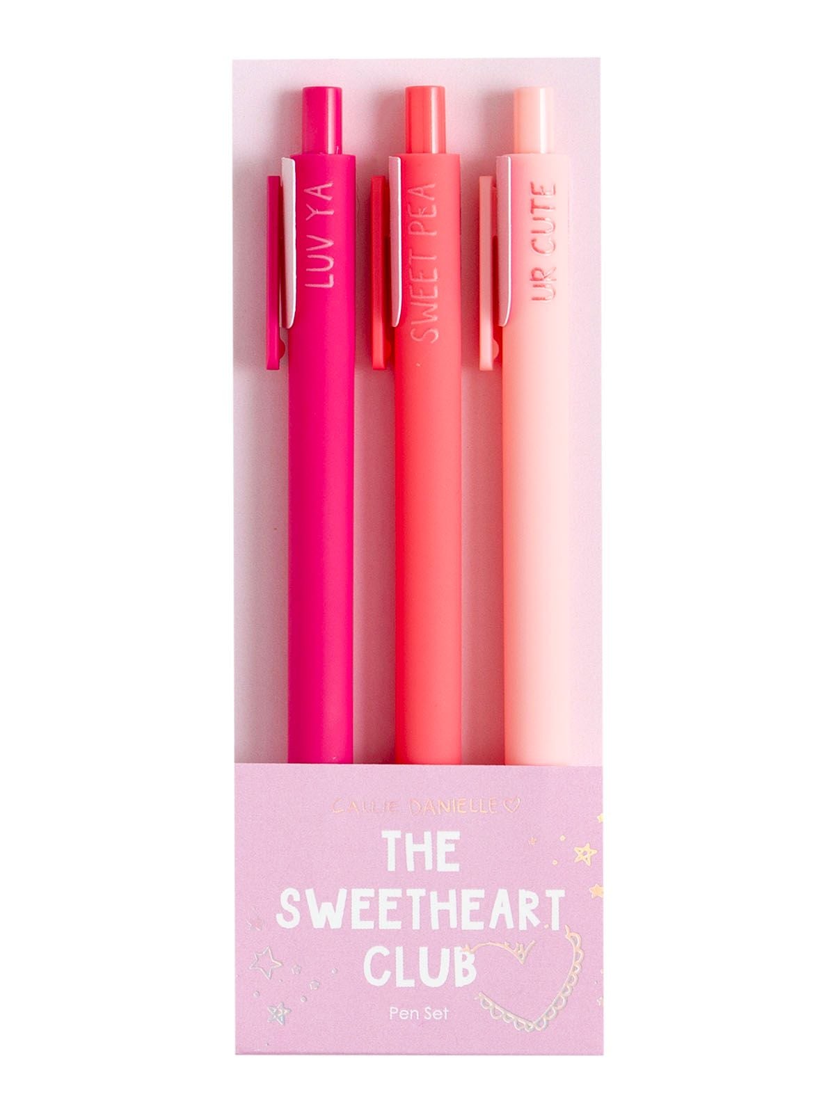 Sweetheart Club Pen Set - Callie Danielle Shop