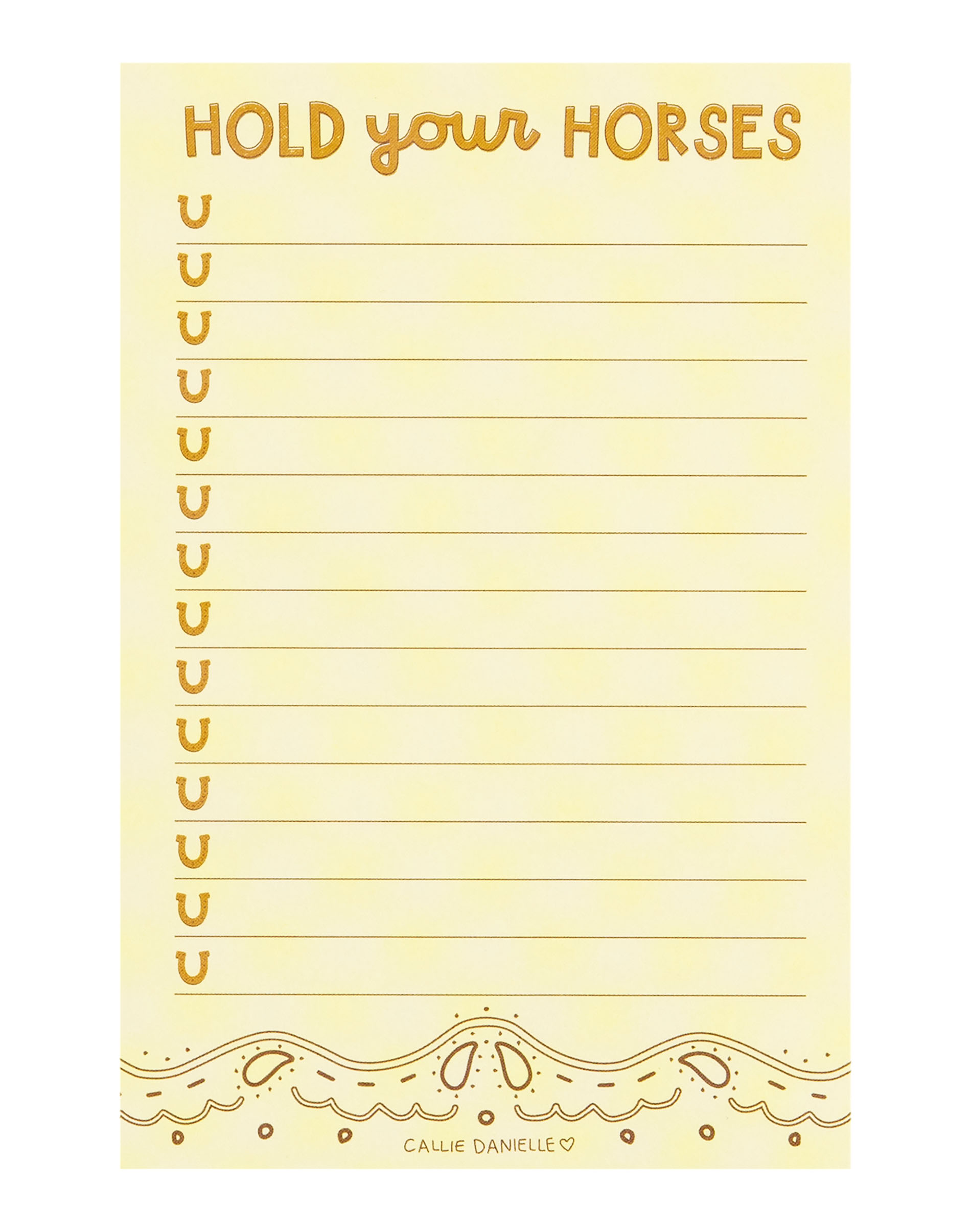 hold-your-horses-southern-notepad-callie-danielle-shop for Free Printable Horse Stationery Paper Hold Your Horses Southern Notepad - Callie Danielle Shop for Free Printable Horse Stationery Paper
